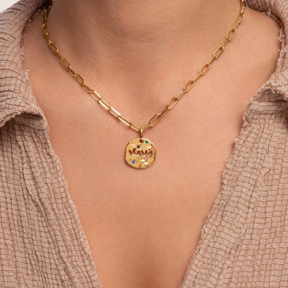 Mother's Day MAMA Necklace