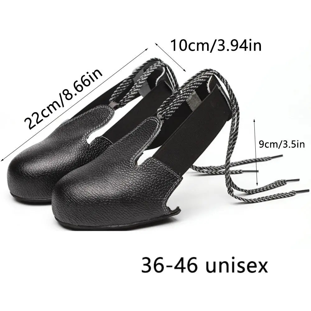 Multipurpose Steel Toe Shoes Covers Cowhide