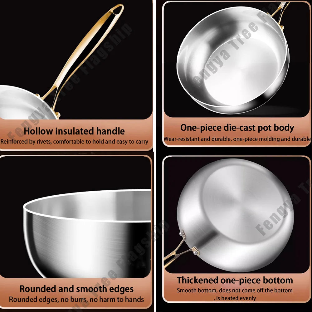 316 Stainless Steel Frying Pan