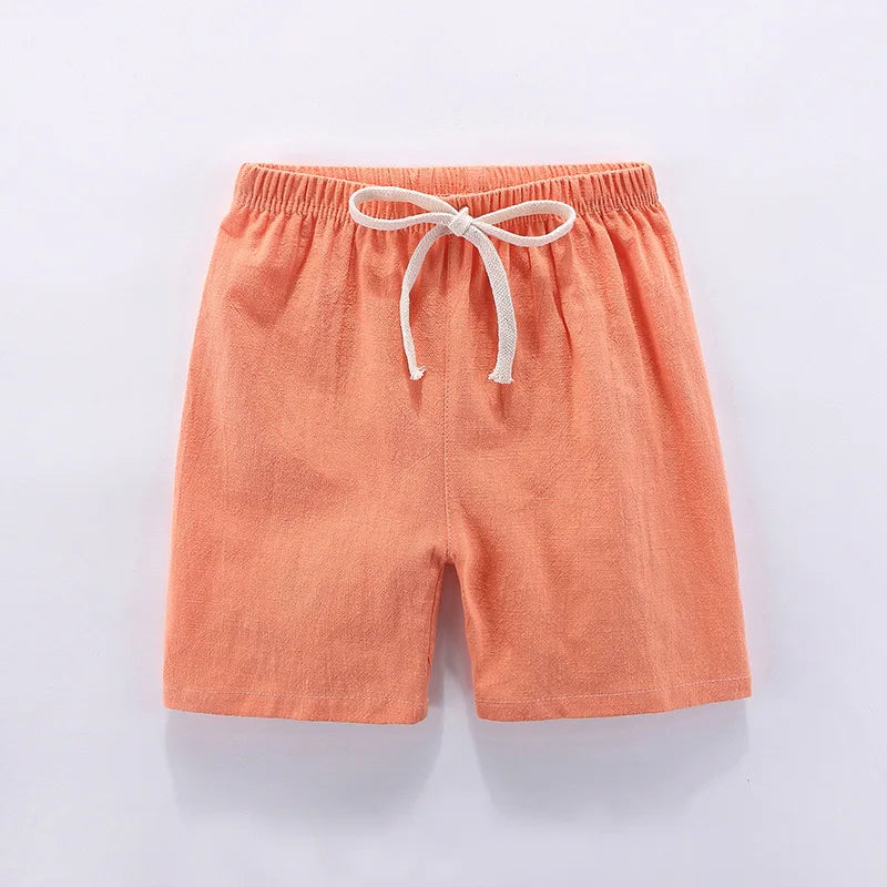 Linen Kids Shorts