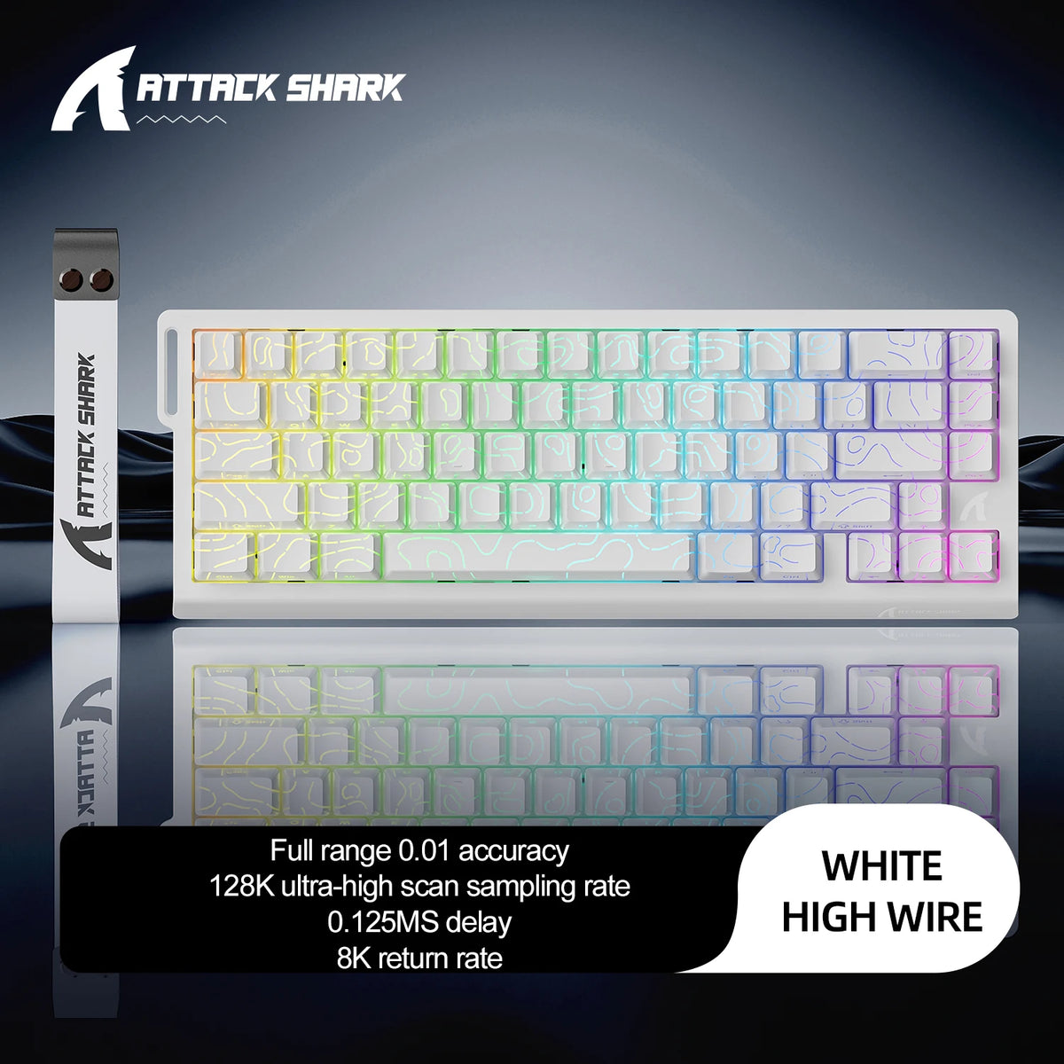 ATTACK SHARK X68HE Magnetic Keyboard