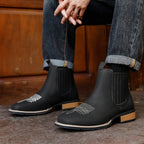 Men's Wide Toe Cowboy Boots