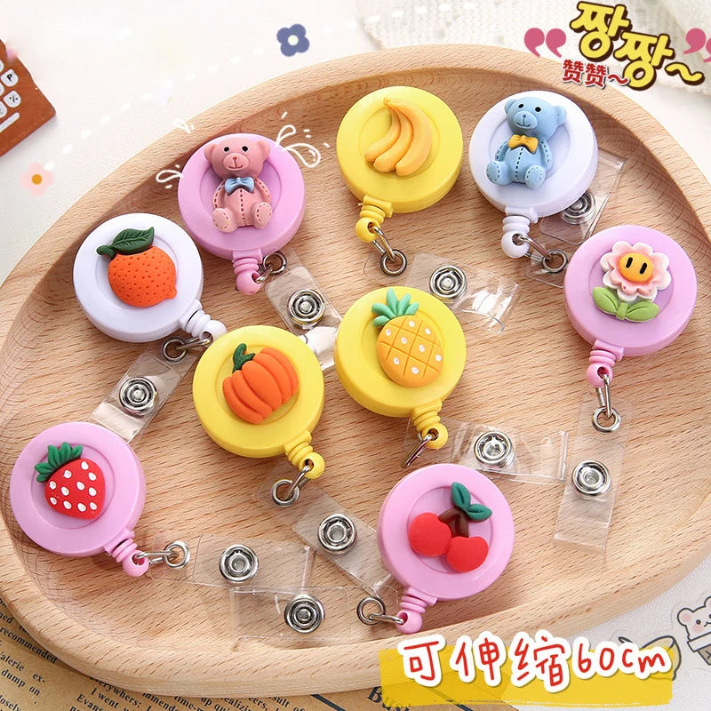 Retractable Reel ID Badge Holder