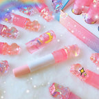 1Pcs Kawaii Lipstick Unicorns Rubber Erasers