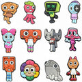 12pcs Dandys World Game series Shoe Charm