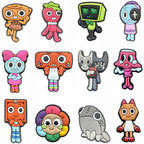 12pcs Dandys World Game series Shoe Charm