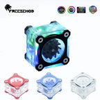 Acrylic RGB Water Cooler Flowmeter
