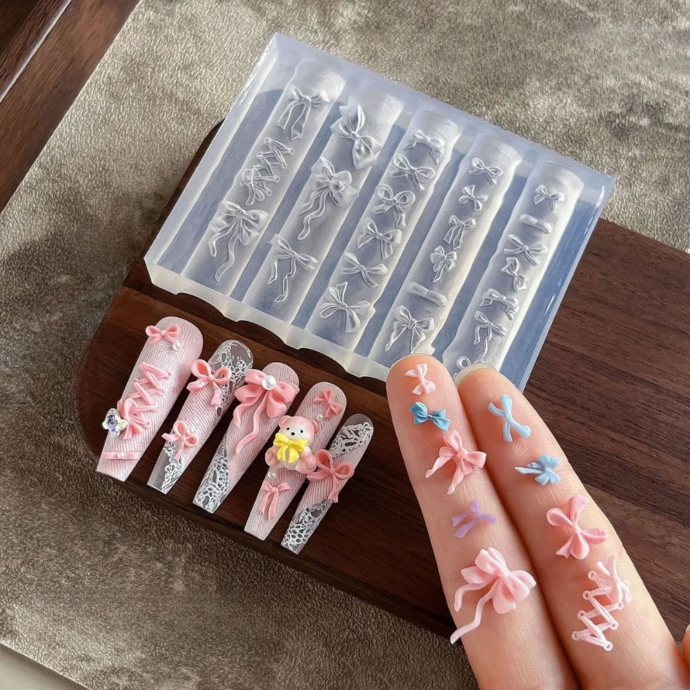 Cake Cream Lace Heart press on