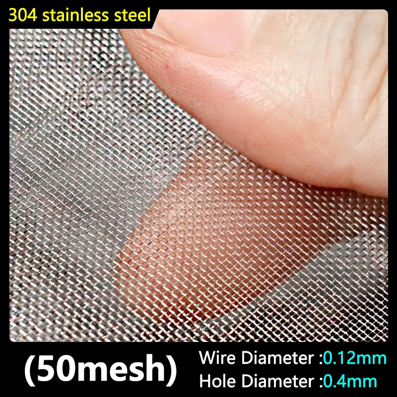 50x100cm Stainless Steel Metal Filter Mesh