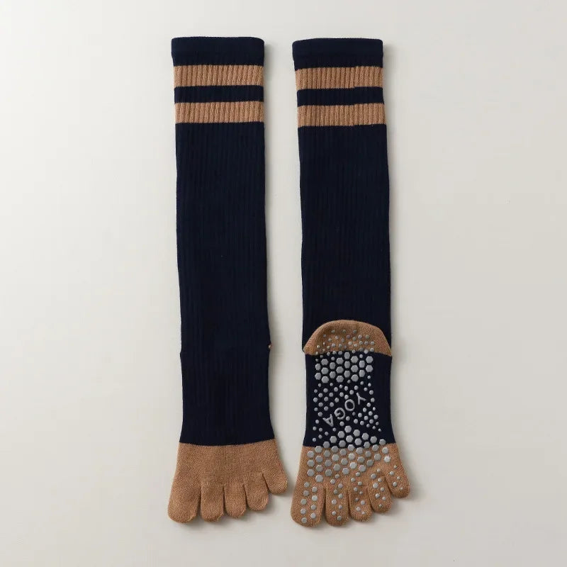 Women Five-finger Professional Pilates Socks