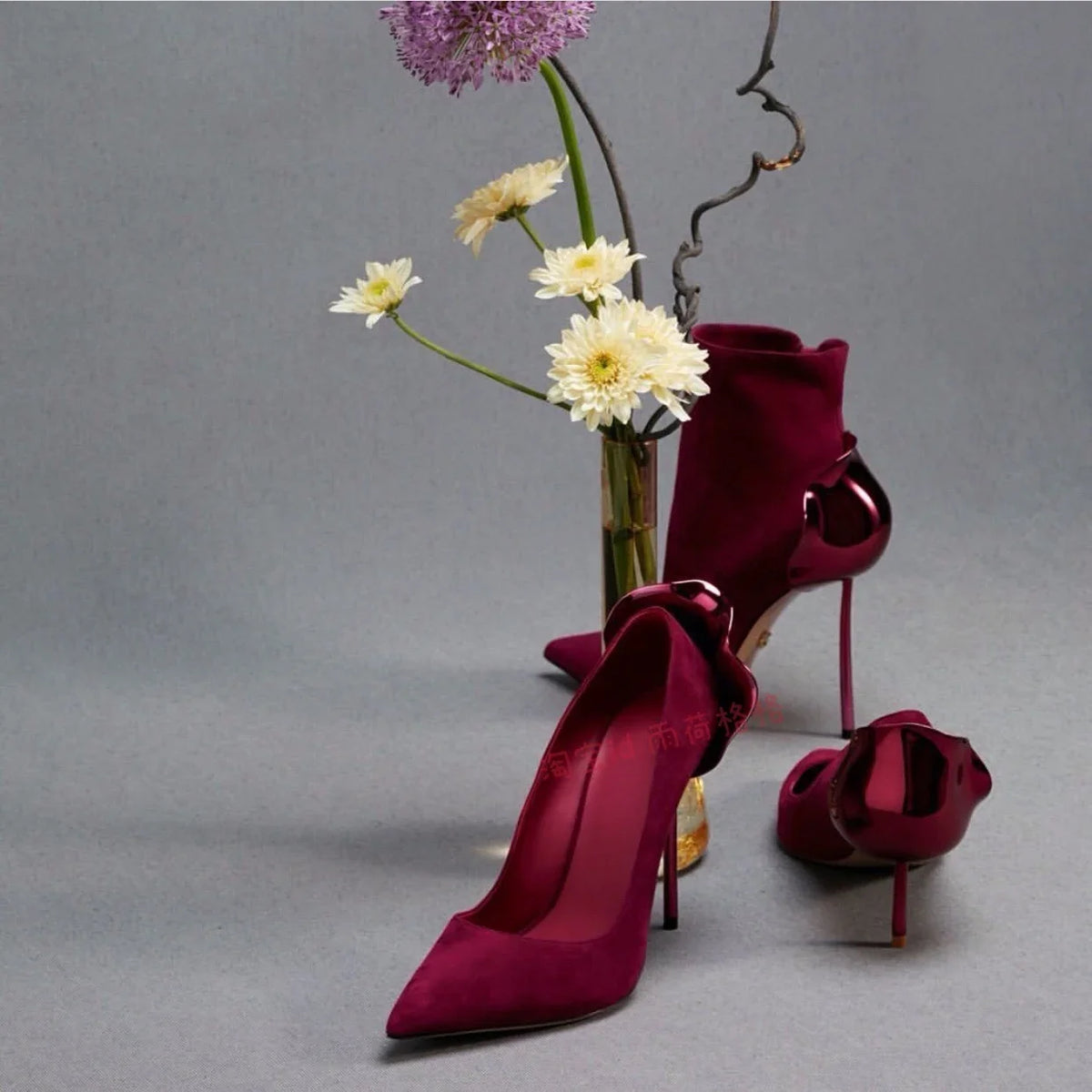 2026 New Bud Stiletto High-Heeled Pointed Toe