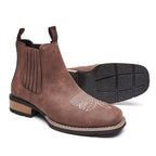 Men's Wide Toe Cowboy Boots