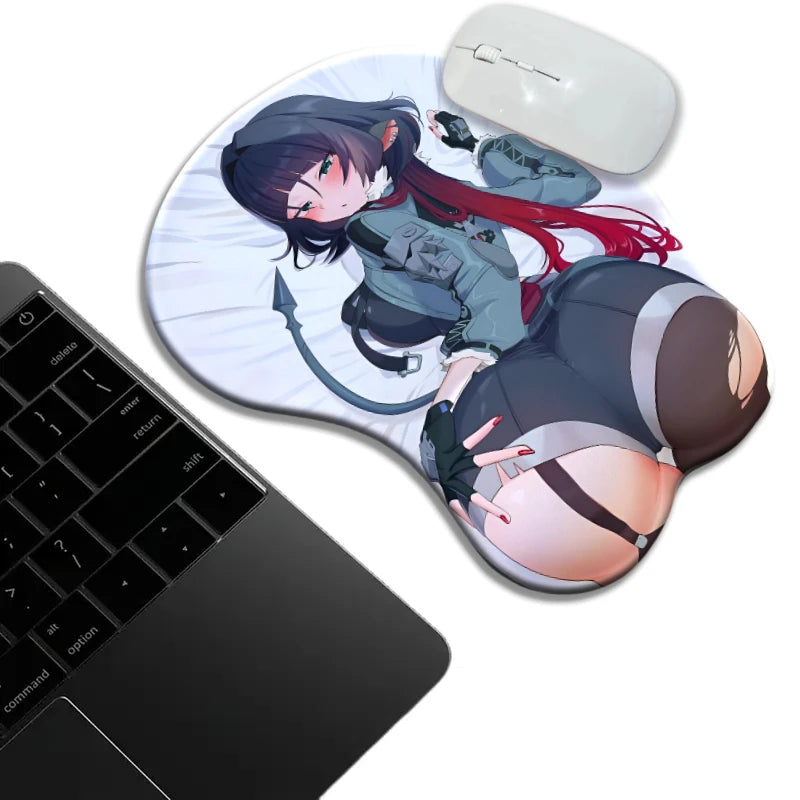 Wrist Rest 3D Soft and Smooth Silicone Mouse Pad