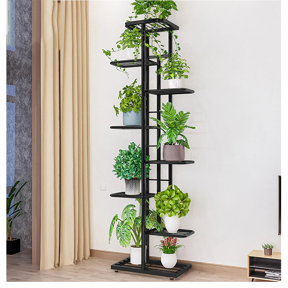 8 Tiers Metal Plant Stand