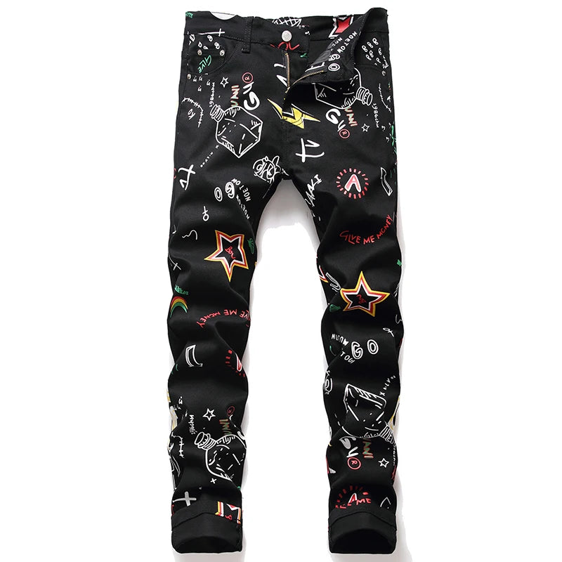 Digital Printing Cotton Pants