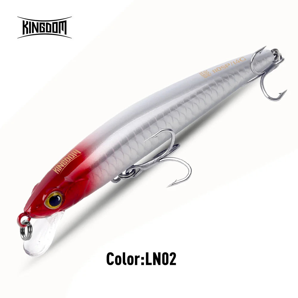 Kingdom Suspending Minnow Fishing Lures