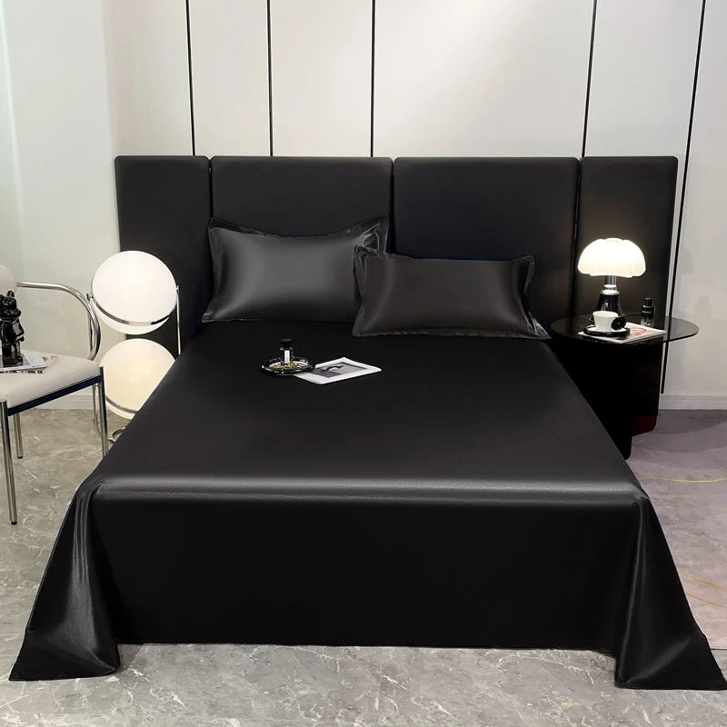3Pcs/Set or 1Pcs Luxury Satin Bedsheet