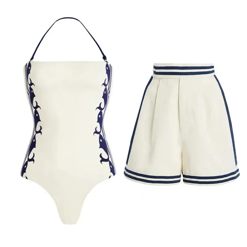 Women 3-Piece high waist swimwear