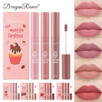3PCS/Set Velvet Matte Nude Liquid Lipstick