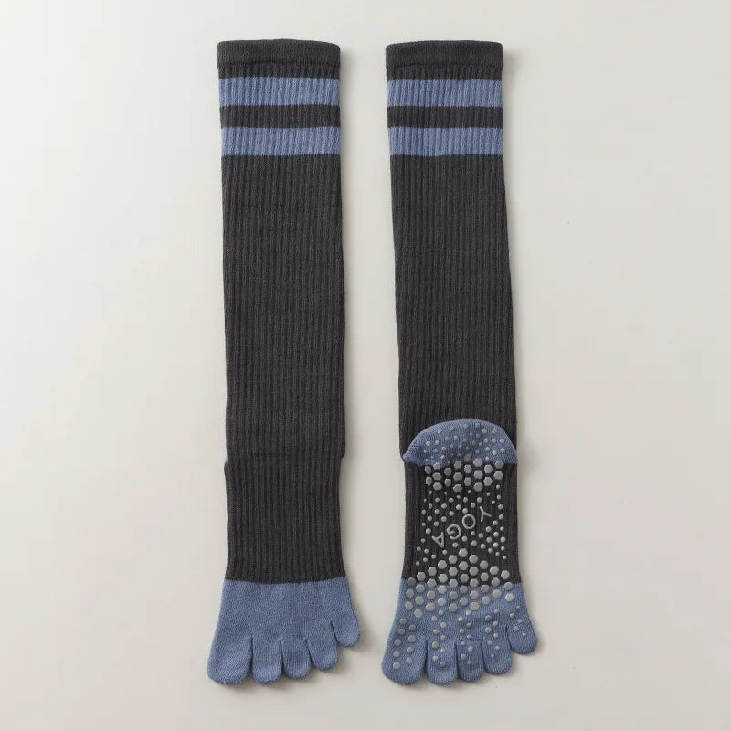 Women Five-finger Professional Pilates Socks
