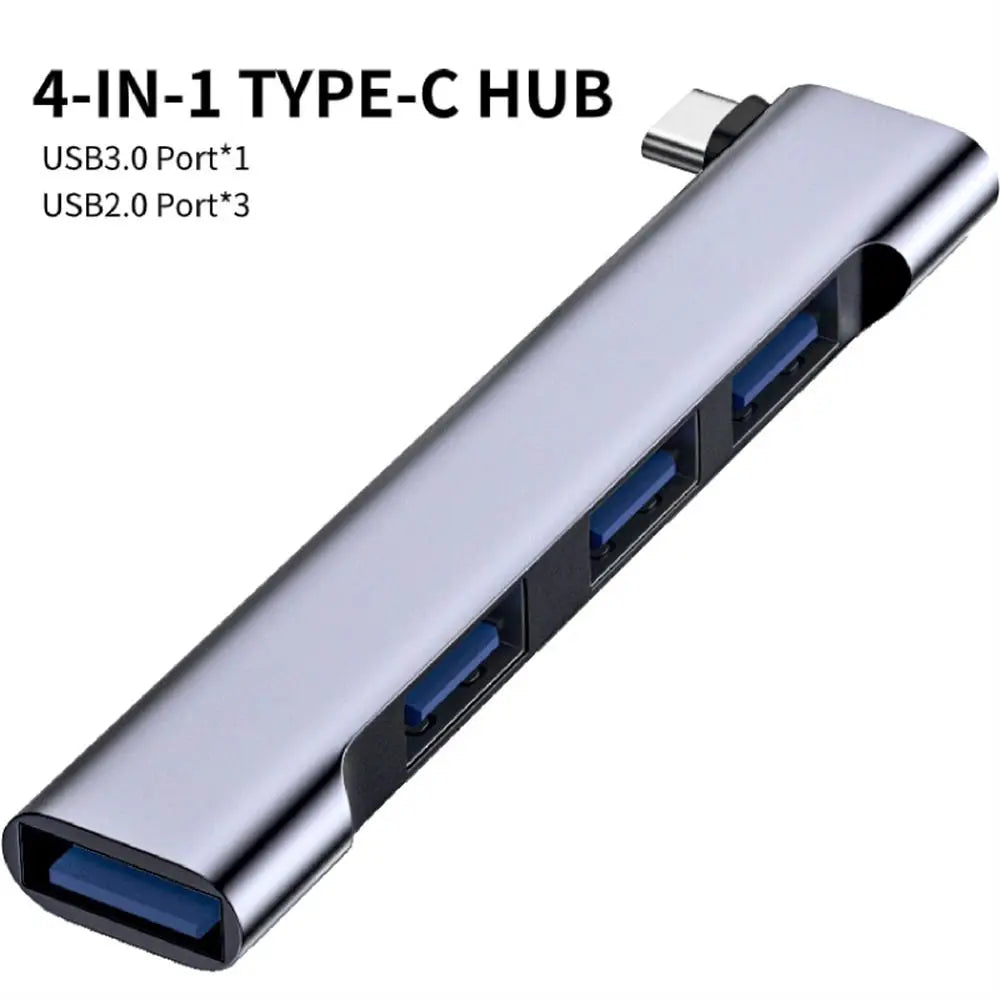 4 IN 1 USB-C HUB Universal USB 3.0 Docking Station