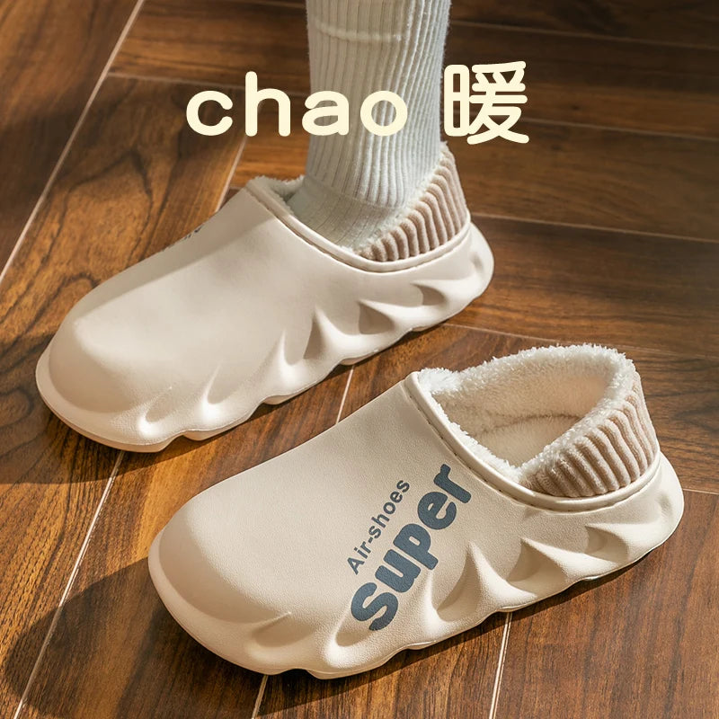 Men Winter Warm House Slippers