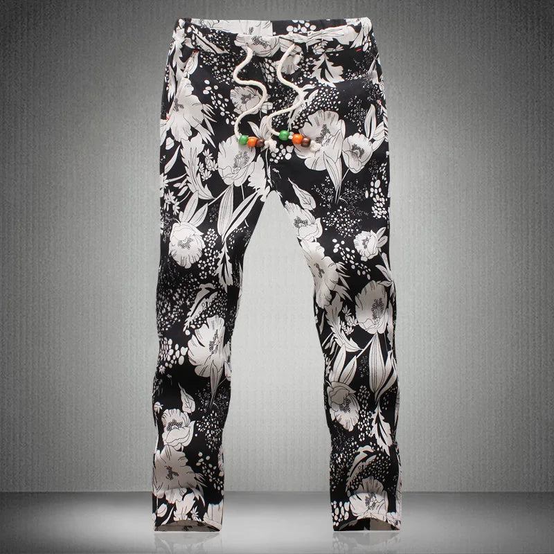 Men's Floral Pants