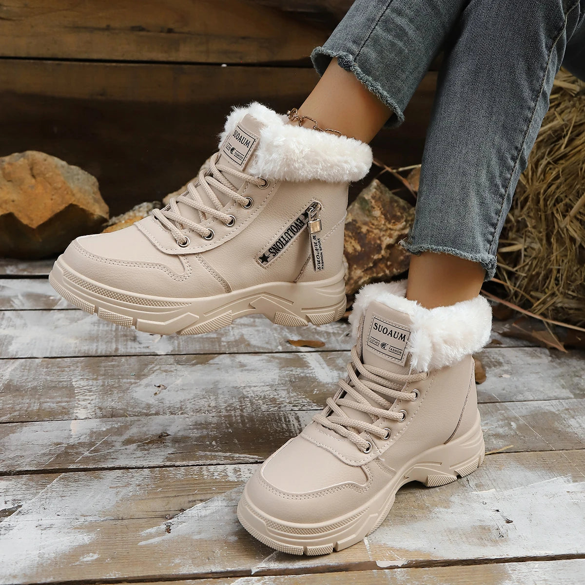 Winter Women Snow Boots
