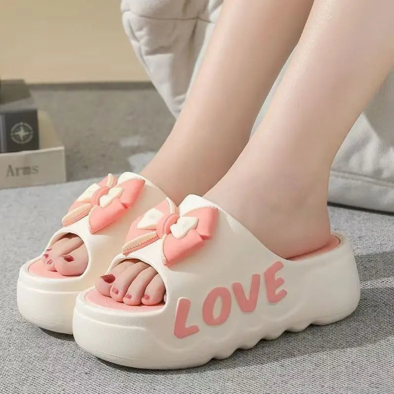 Limited Edition Girlie Platform love slippers
