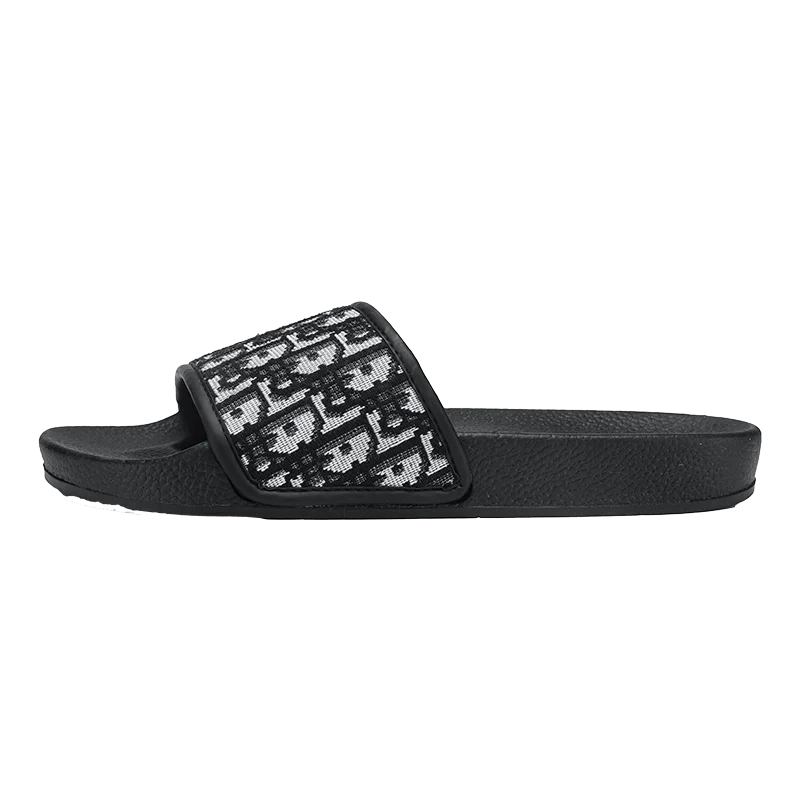 Men's retro pattern house slides