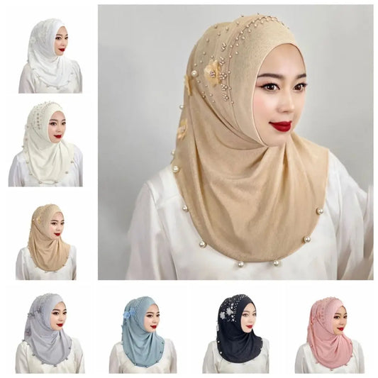 Soft Hijab Simple Head Cover Islamic Headscarf