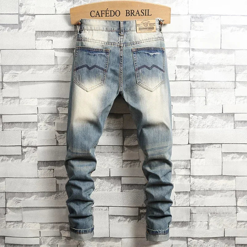 Distressed Ripped Jeans