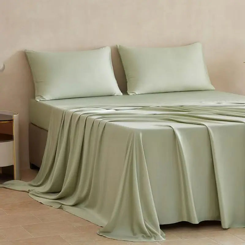 100% Bamboo Fiber flat Bed sheet