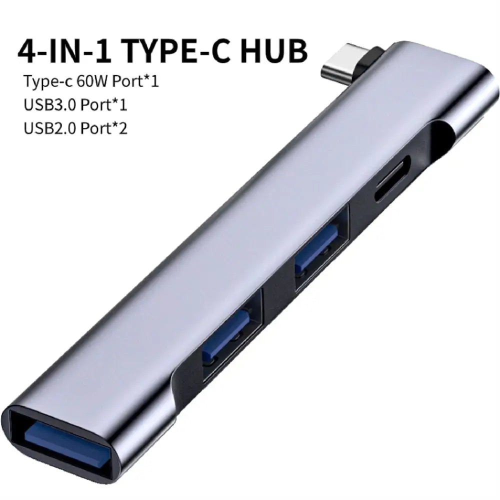 4 IN 1 USB-C HUB Universal USB 3.0 Docking Station