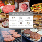 12CM Burger Press Non-Stick Patty Maker