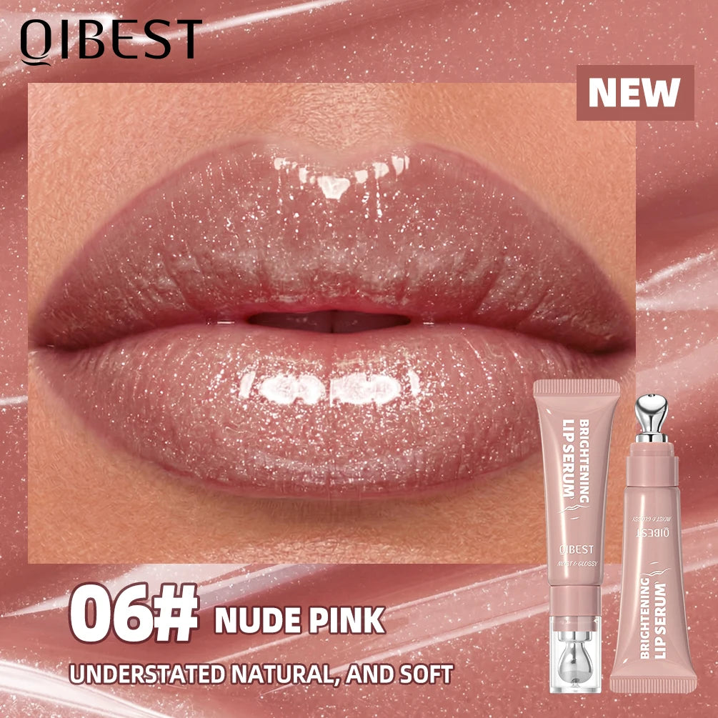 QIBEST Mirror Crystal Jelly Lip Gloss