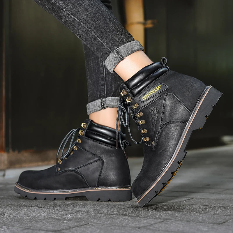 Indestructible steel toe shoes