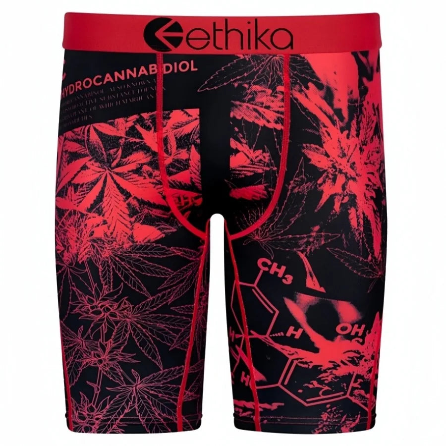 Ice Silk Sport Fitness Men's Boxer Shorts