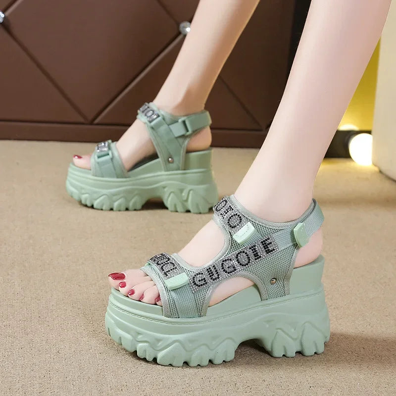 High Heels Open-toed Sandals