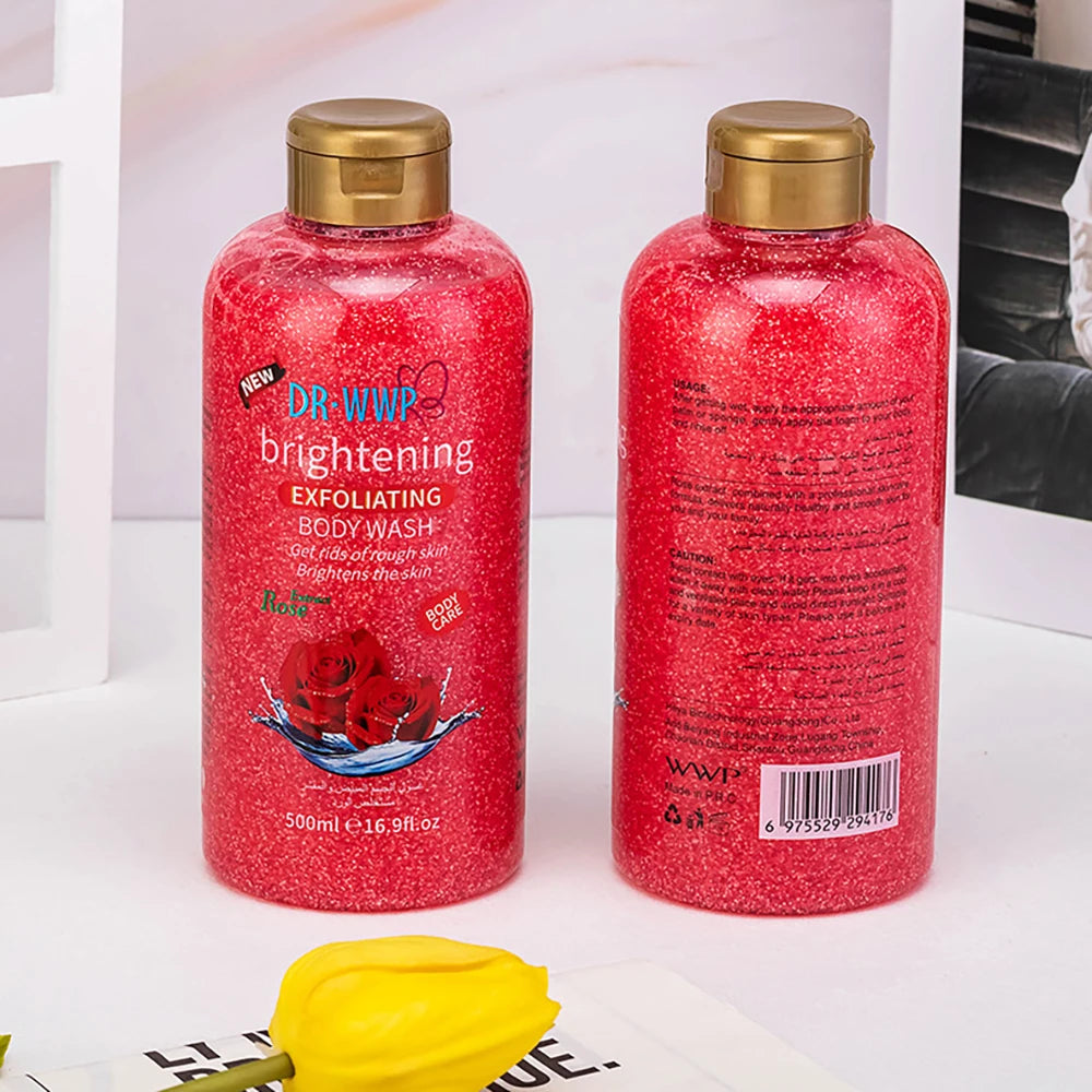500ml Rose Kojic Acid Lavender Shower Gel