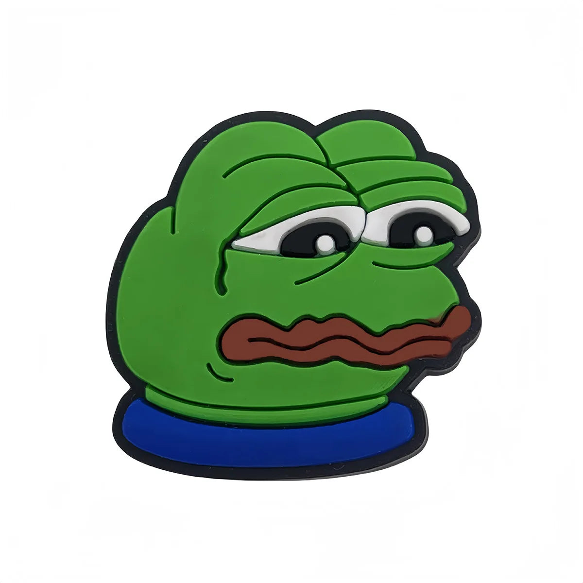sad frog green shoe Charms