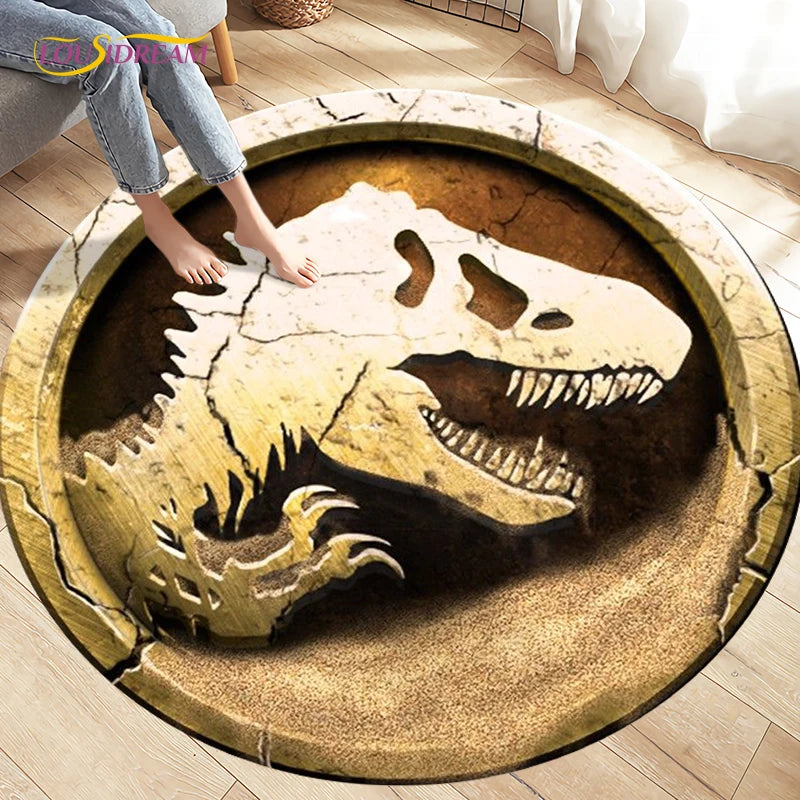 Jurassic Park Cartoon Dinosaur Carpets