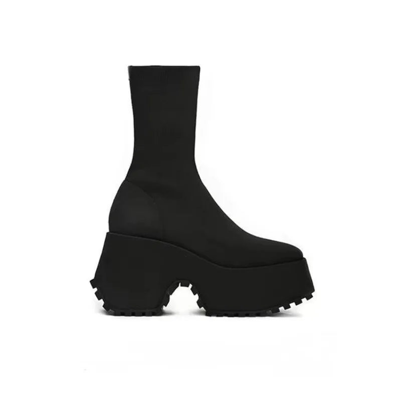 High Heels Chelsea Boots