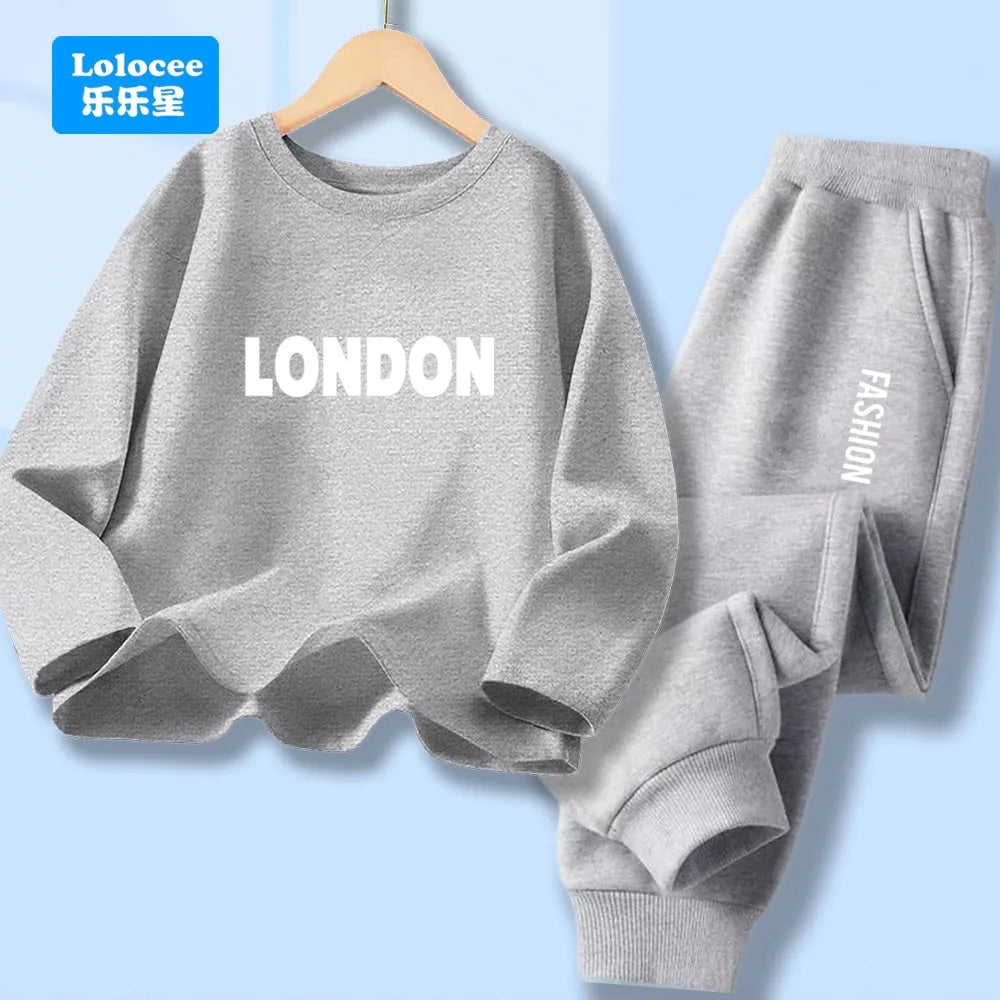 2pcs Outfits Children Tracksuits
