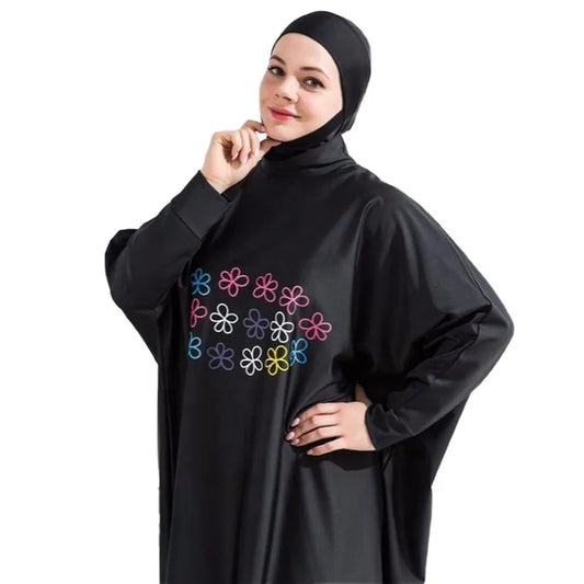 3pcs Hijab Long Sleeves Sport Swimsuit