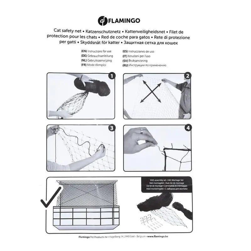 Pet Safety Protection Net Cat