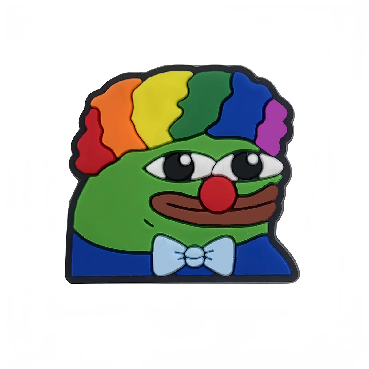 sad frog green shoe Charms