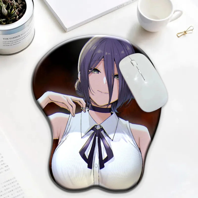 Wrist Rest 3D Soft and Smooth Silicone Mouse Pad
