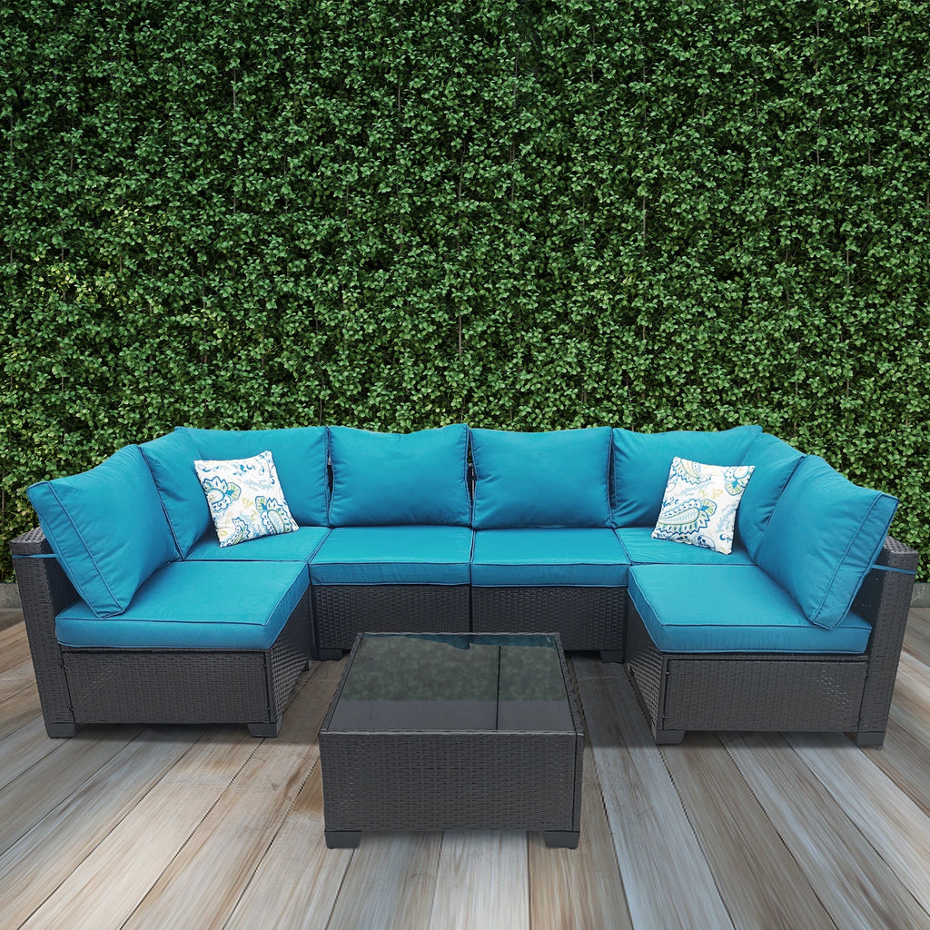 Patio Furniture Set 7 Piece