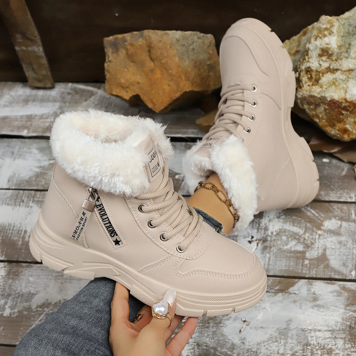 Winter Women Snow Boots